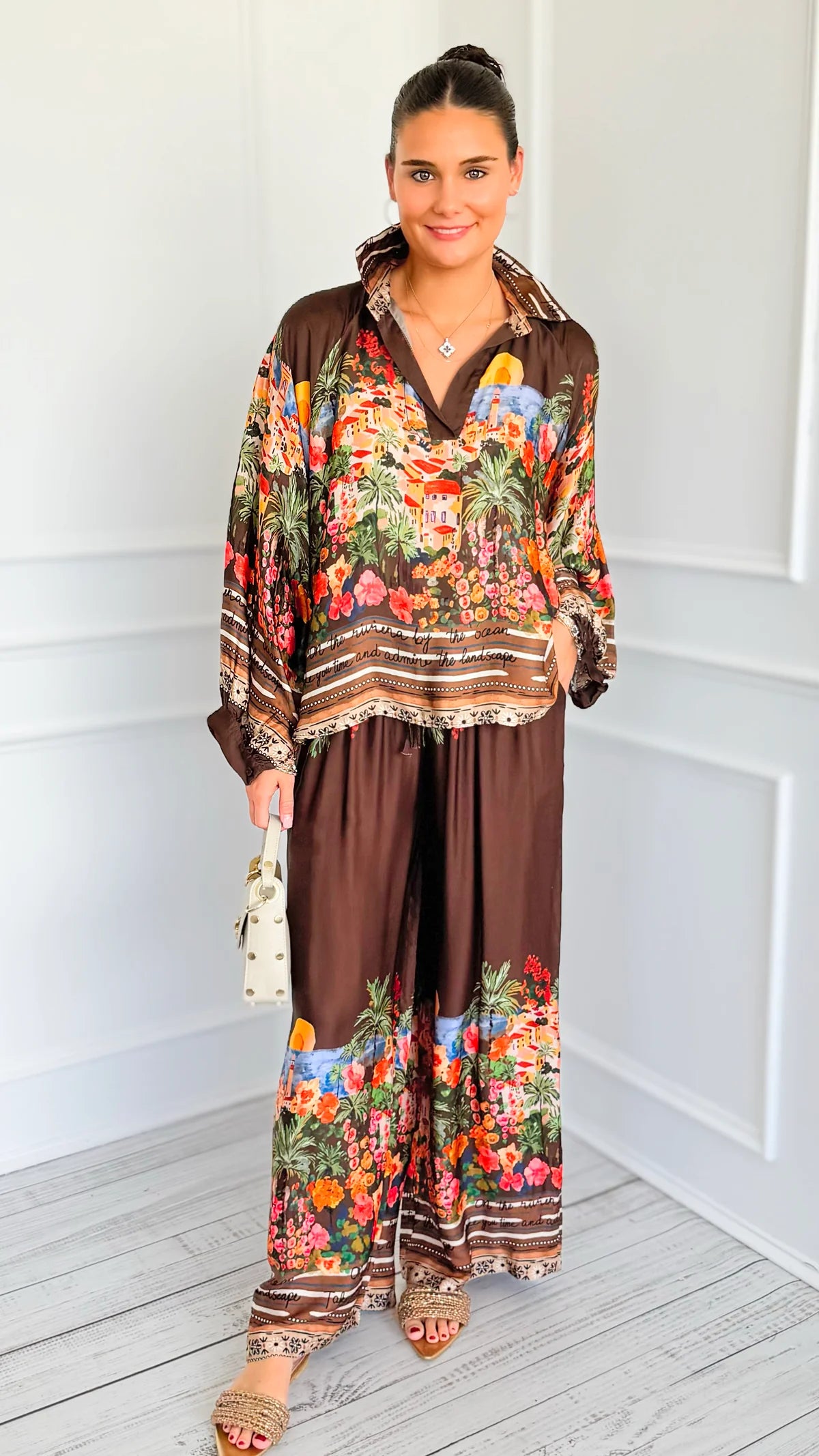 Sicily Bloom Silk Set