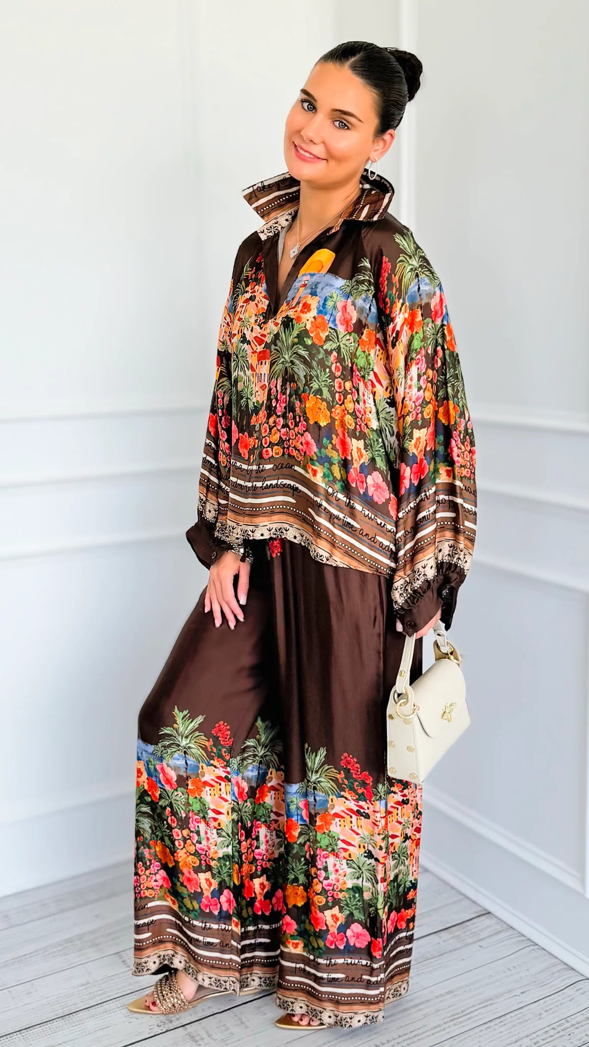 Sicily Bloom Silk Set