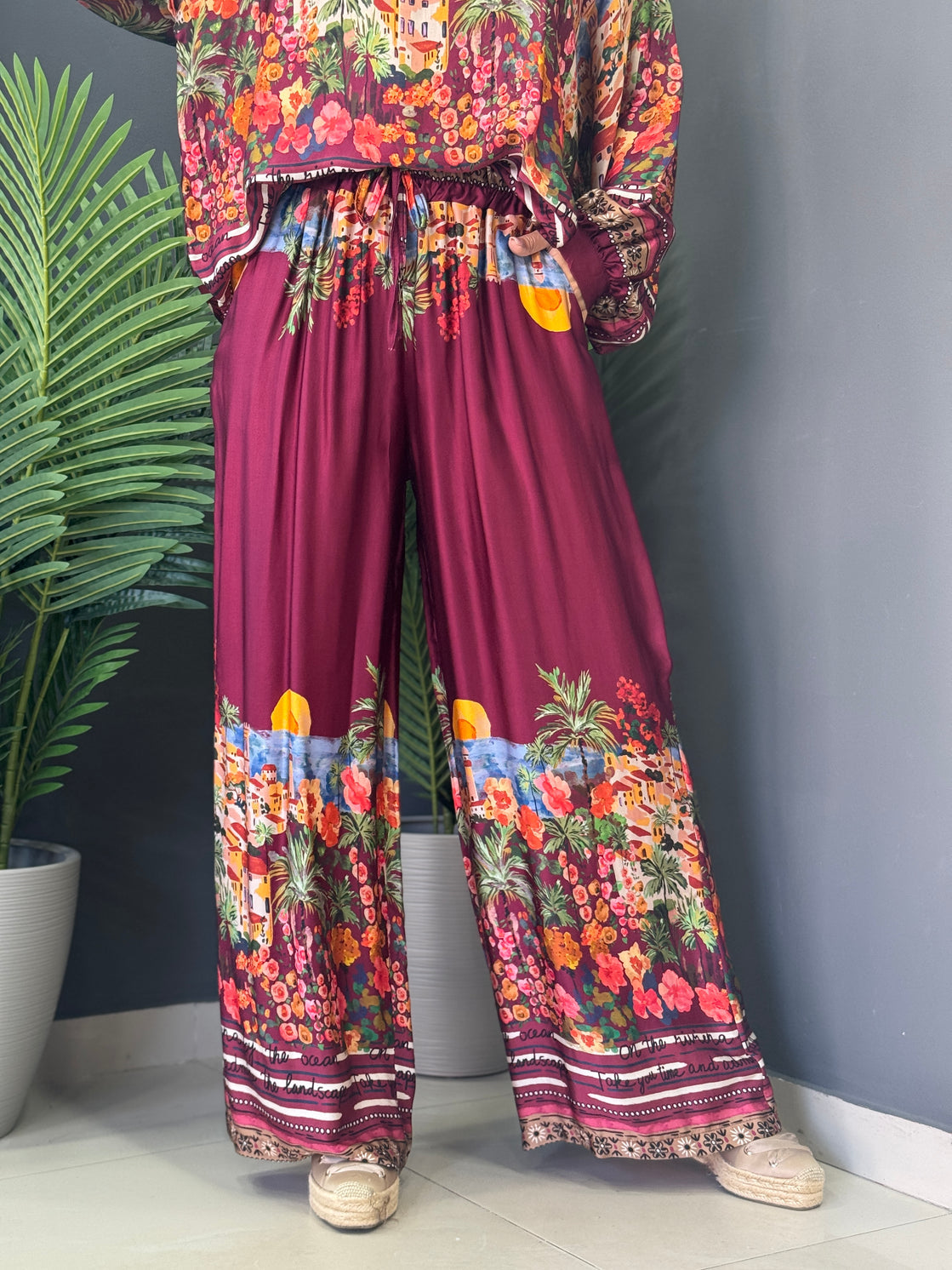 Sicily Bloom Silk Set