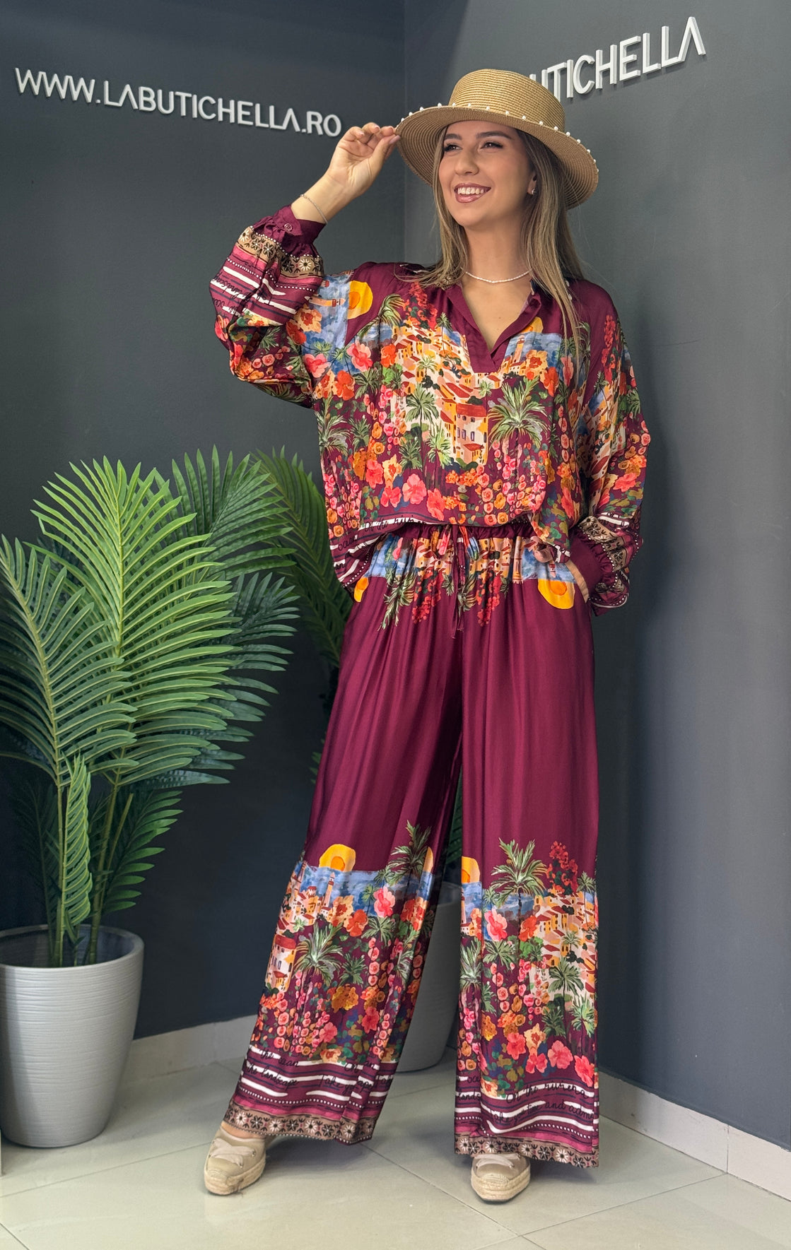 Sicily Bloom Silk Set