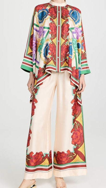 Fiamma Rossa Silk Set