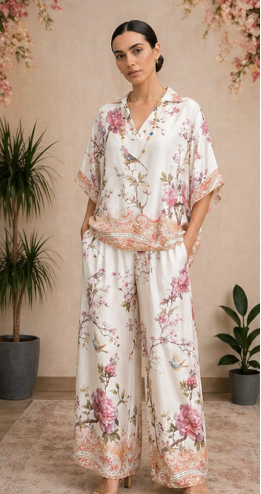 Bainca Giardino Silk Set