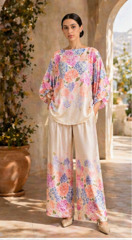 Ortensia Silk Set - Rosa