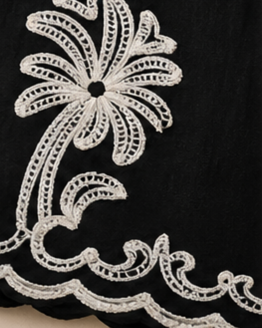 Palmiera Linen Set - Black