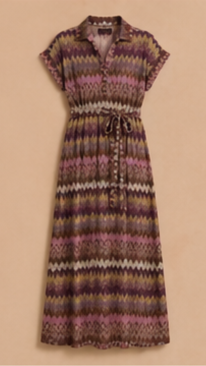 Mediterranean Knitted Mirage Dress