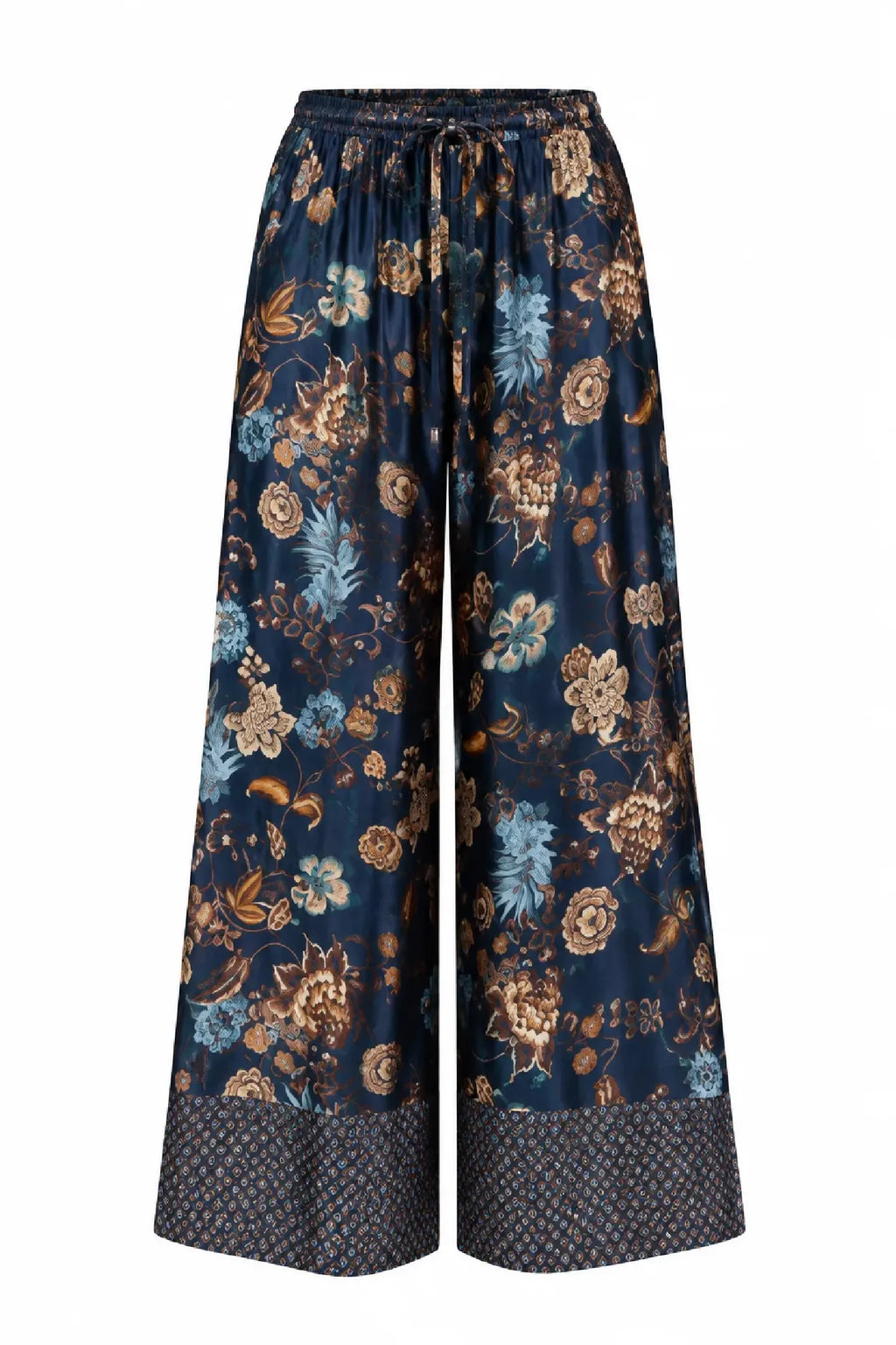 Midnight Garden Mandarin Silk Set
