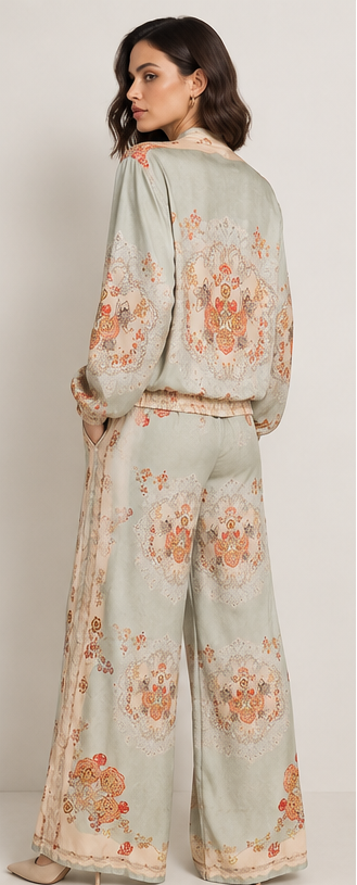 Fiore di Como Bomber Silk Set