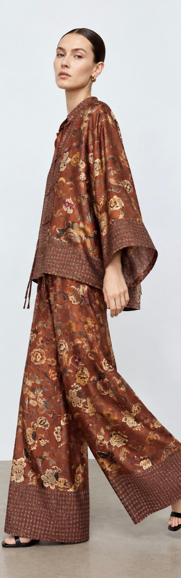Sienna Sun Mandarin Silk Set