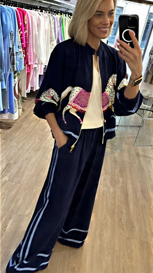 Cavalla Zip-Up Set