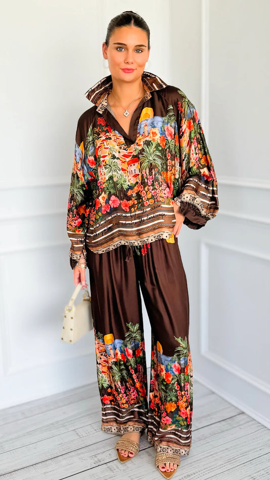 Sicily Bloom Silk Set