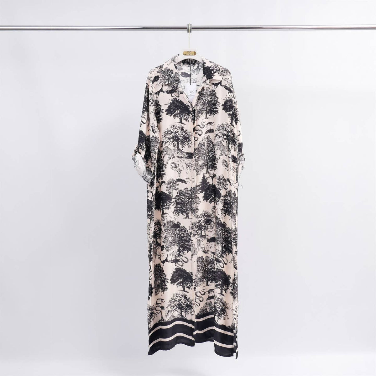 Dream Forest Silk Dress