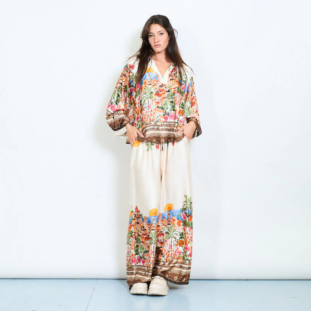 Sicily Bloom Silk Set