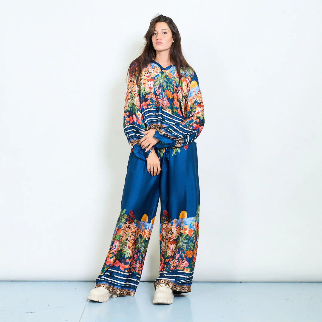 Sicily Bloom Silk Set