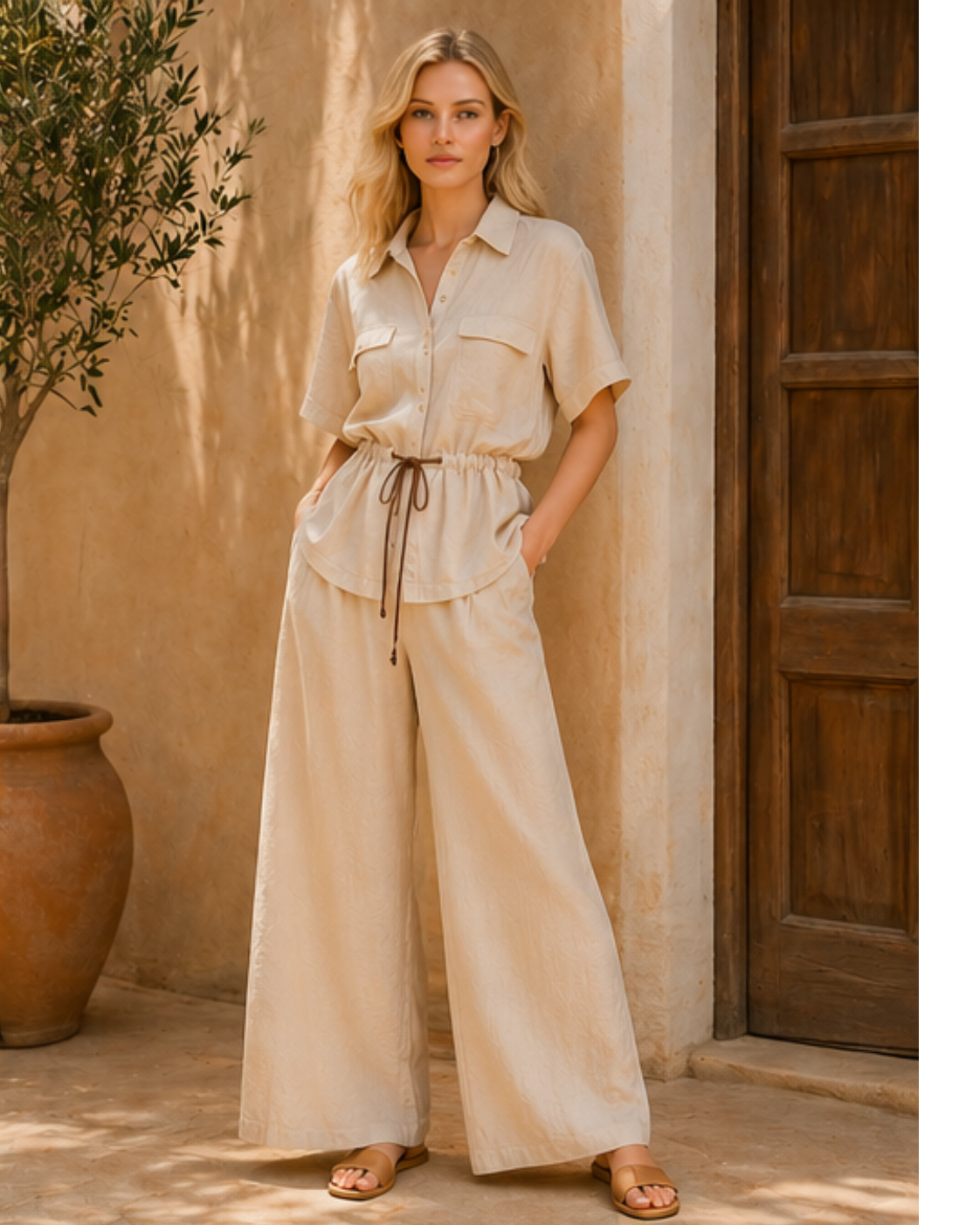 La Riviera Linen Set