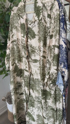 Dream Forest Silk Dress
