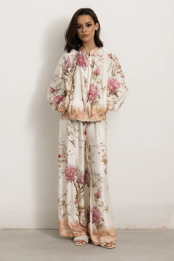 Bianca Giardano Bomber Silk Set